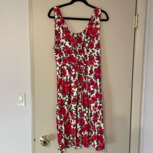 Garnet Hill Dress - Rose Starlet